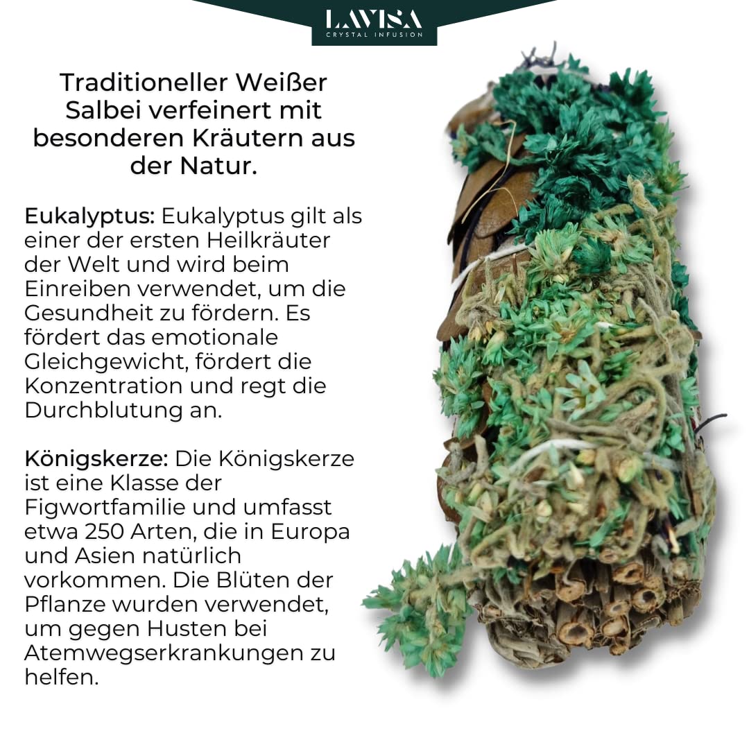 lavisa-wei-er-salbei-premium-floral-smudge-sticks-mit-wildblumen-5-sets-5-sticks image 4