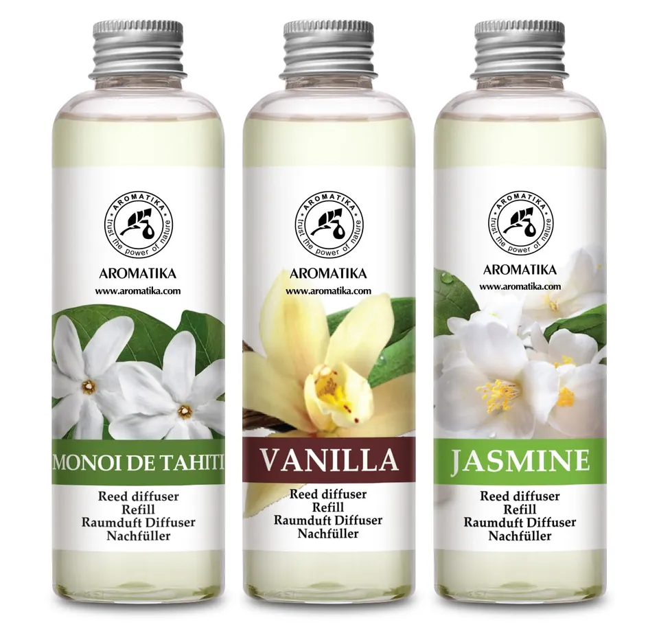 aromatika-raumduft-diffuser-nachf-ller-set-monoi-de-tahiti-vanille-jasmin-3x200- image 1