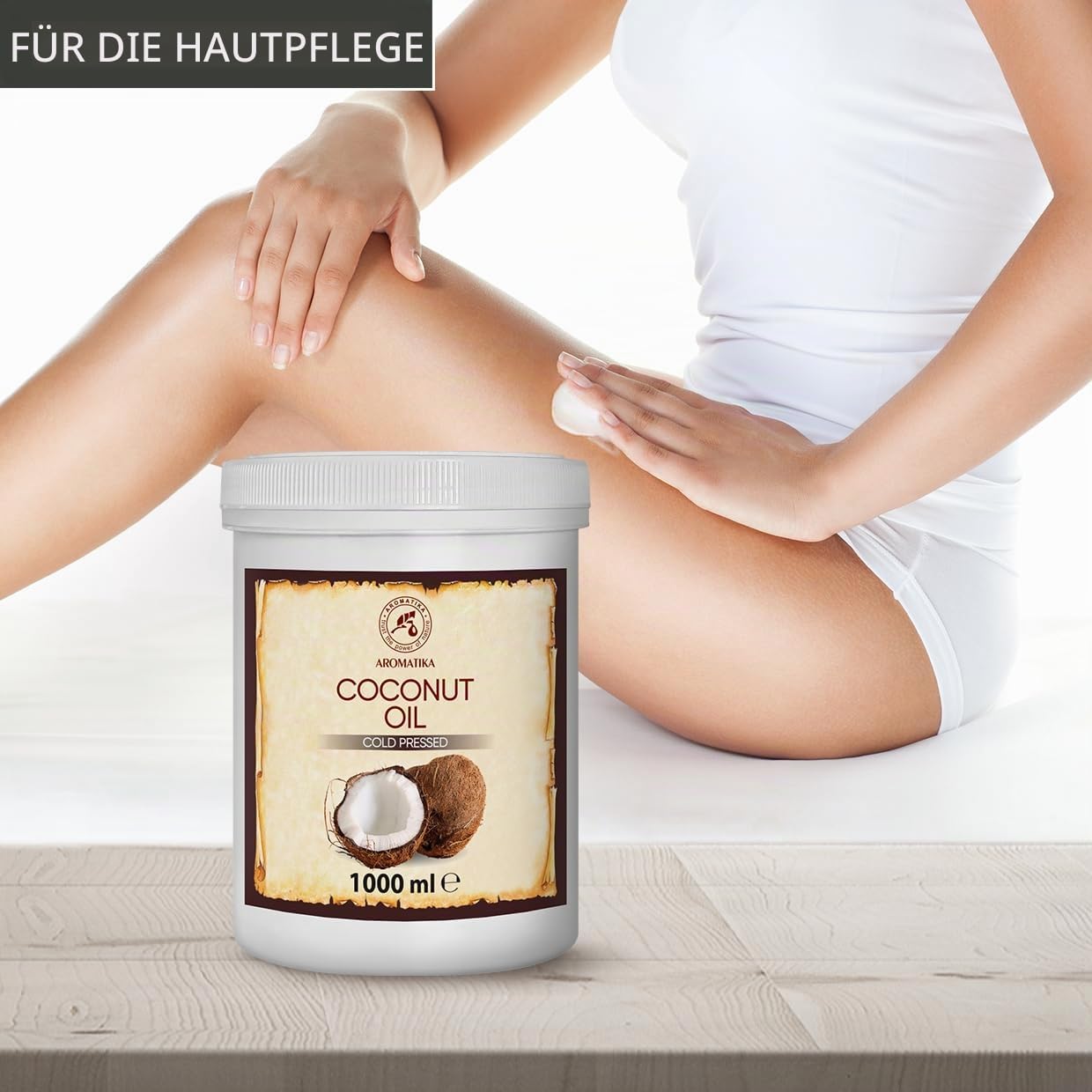 aromatika-kokos-l-1000ml-kaltgepresst-unraffiniert-cocos-nucifera-oil image 6