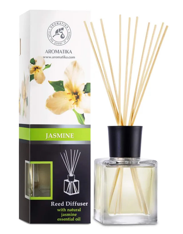 aromatika-raumduft-diffuser-jasmin-200-ml-mit-bambusst-bchen image 1