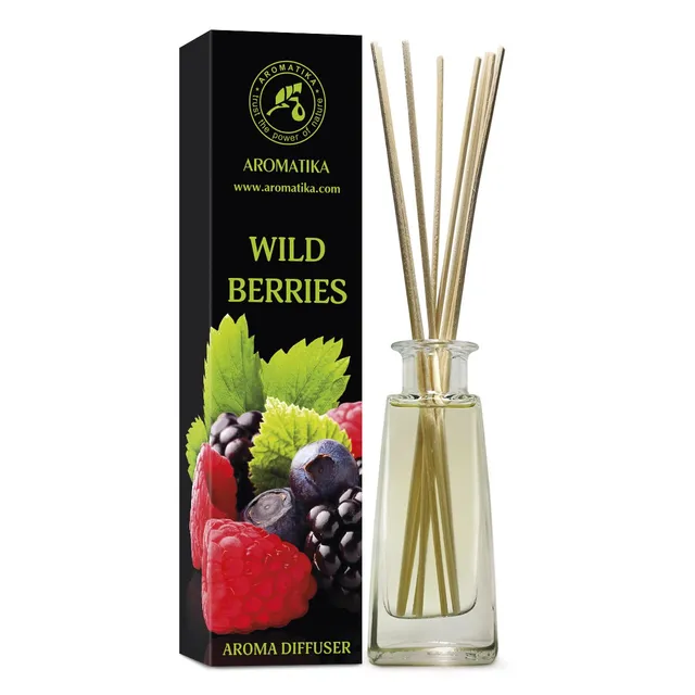 aromatika-waldbeeren-reed-diffuser-100ml-mit-8-st-bchen image 1