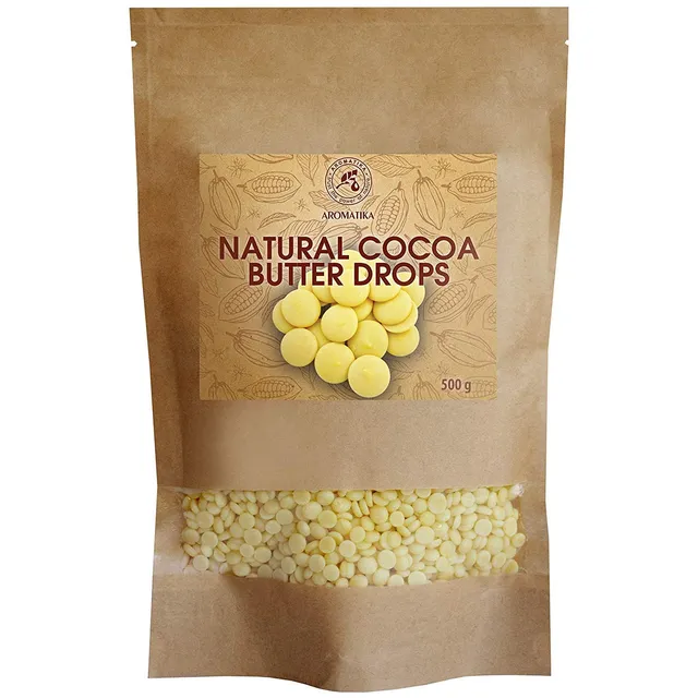 aromatika-kakaobutter-chips-500g-theobroma-cacao-lebensmittelqualit-t image 1