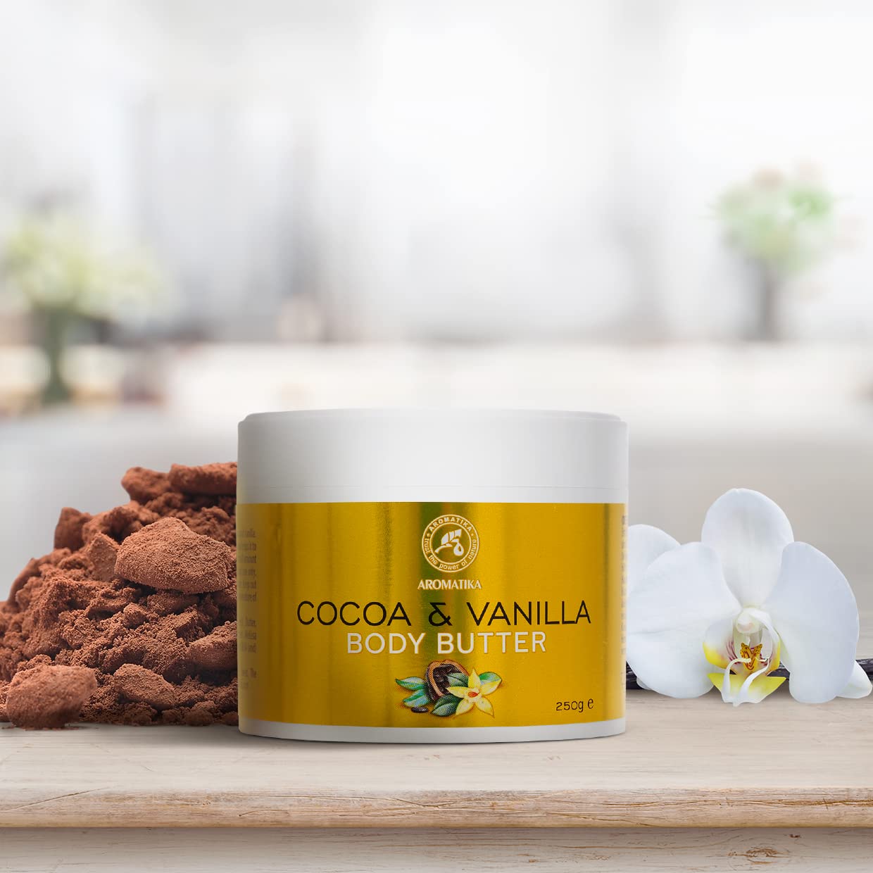 aromatika-kakao-vanille-k-rperbutter-250-g-pflegende-bodybutter image 3