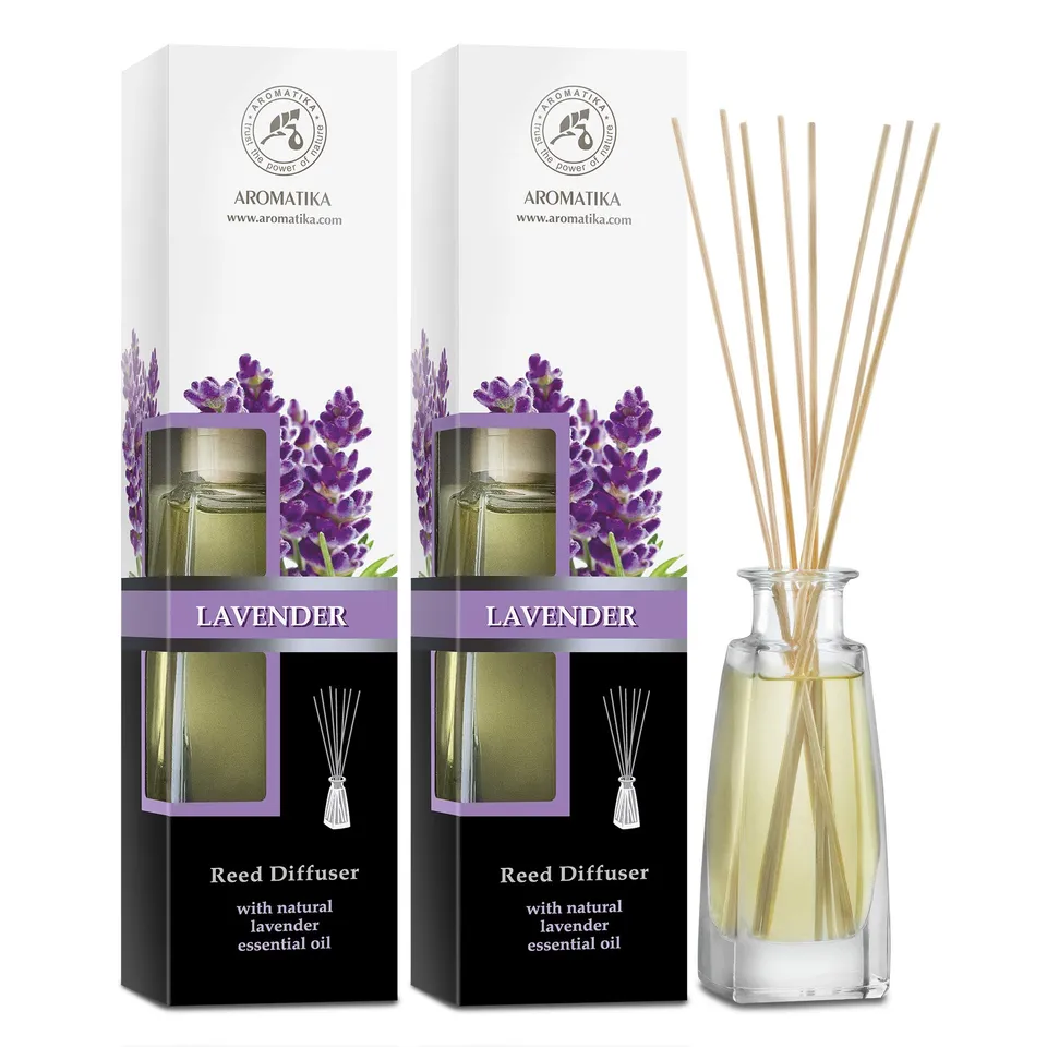 aromatika-raumduft-diffuser-lavendel-2x100-ml-mit-st-bchen image 1