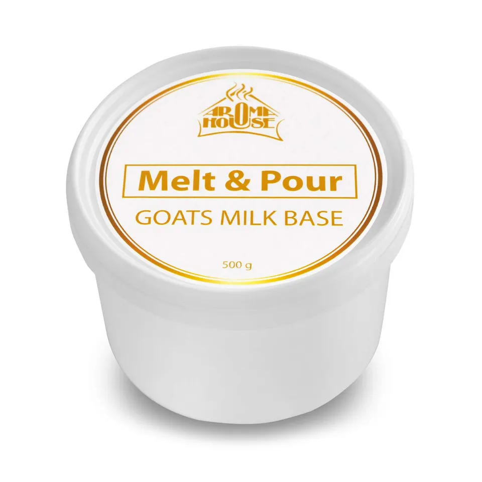 aromatika-melt-pour-seifenbasis-mit-ziegenmilch-500g-rohseife image 1