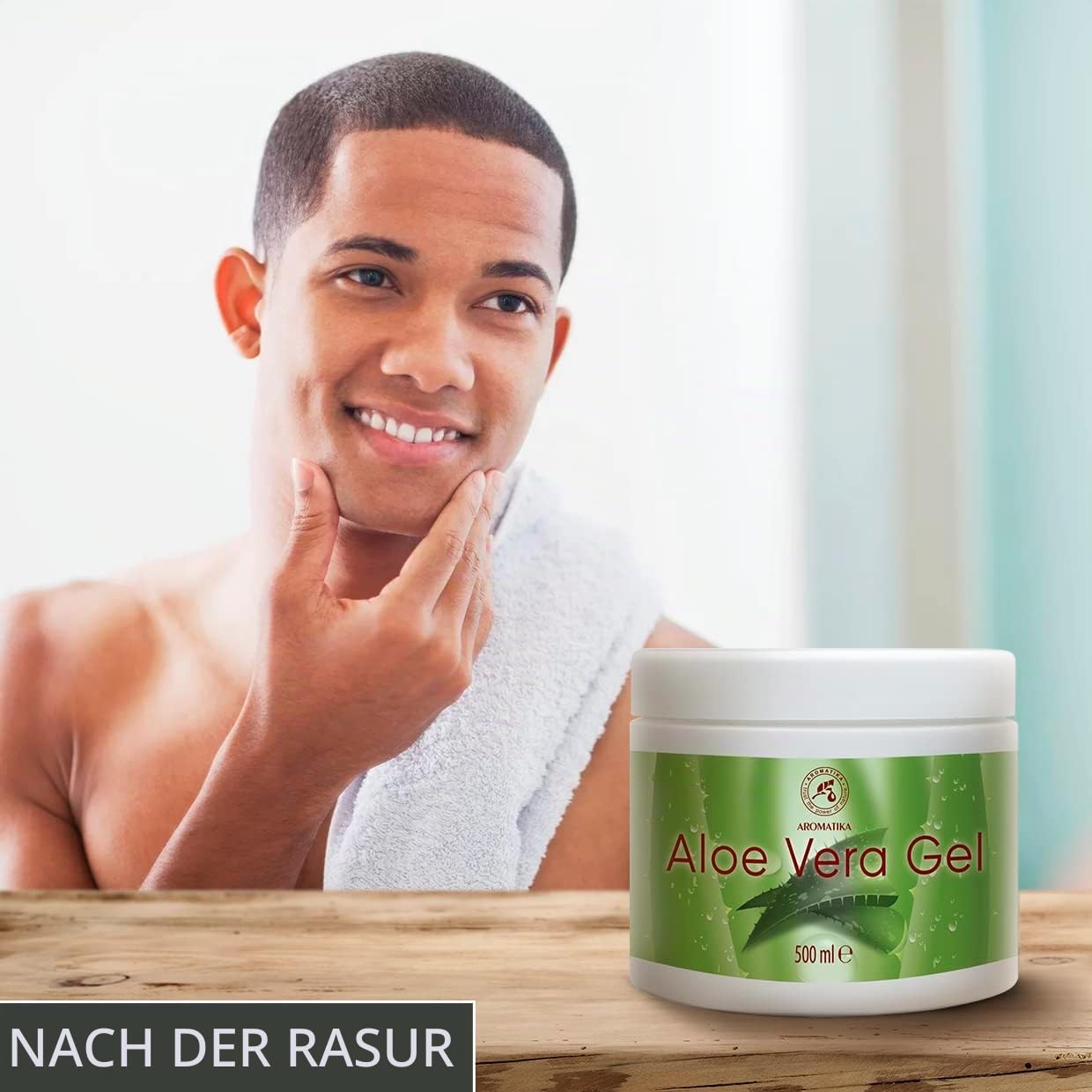 aromatika-aloe-vera-gel-500-ml-feuchtigkeitspflege-f-r-gesicht-k-rper-haare-und- image 2