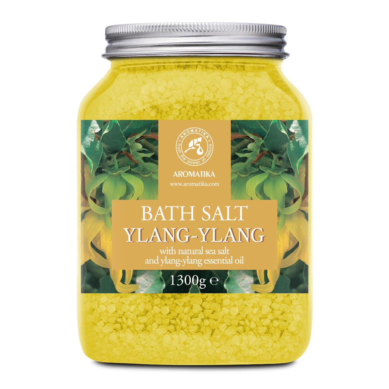 aromatika-badesalz-ylang-ylang-1300g-meersalz-mit-therischem-ylang-ylang-l image 1
