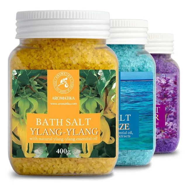 aromatika-badesalz-set-3x400-g-lavendel-meeresbrise-ylang-ylang image 1