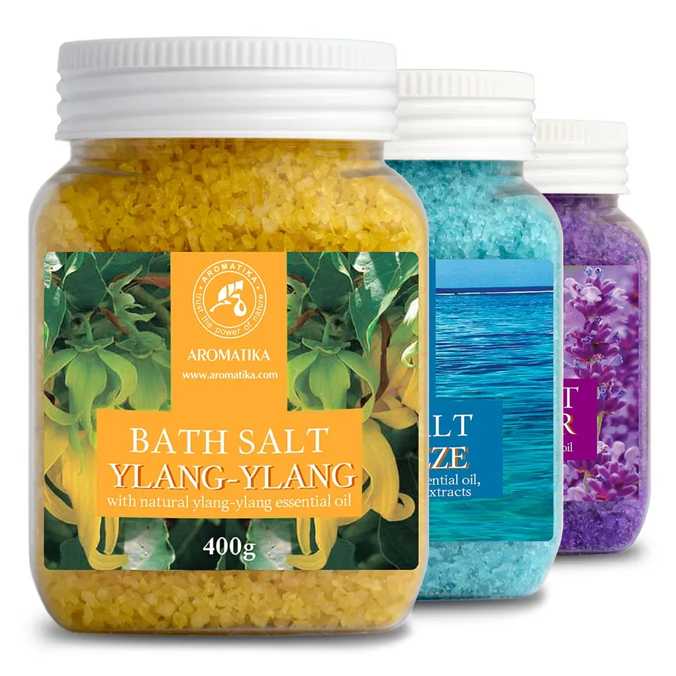 aromatika-badesalz-set-3x400-g-lavendel-meeresbrise-ylang-ylang image 1