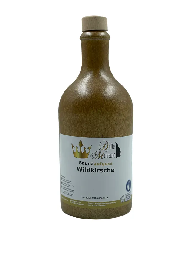 dufte-momente-saunaaufguss-wildkirsche-500ml-im-steinzeugkrug image 1
