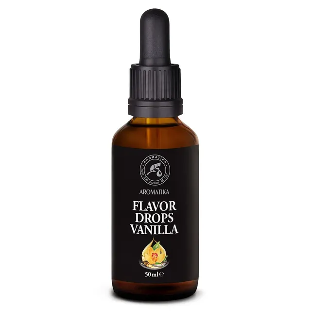 aromatika-flavour-drops-vanille-50ml-kalorienfreie-geschmackstropfen-vegan image 1