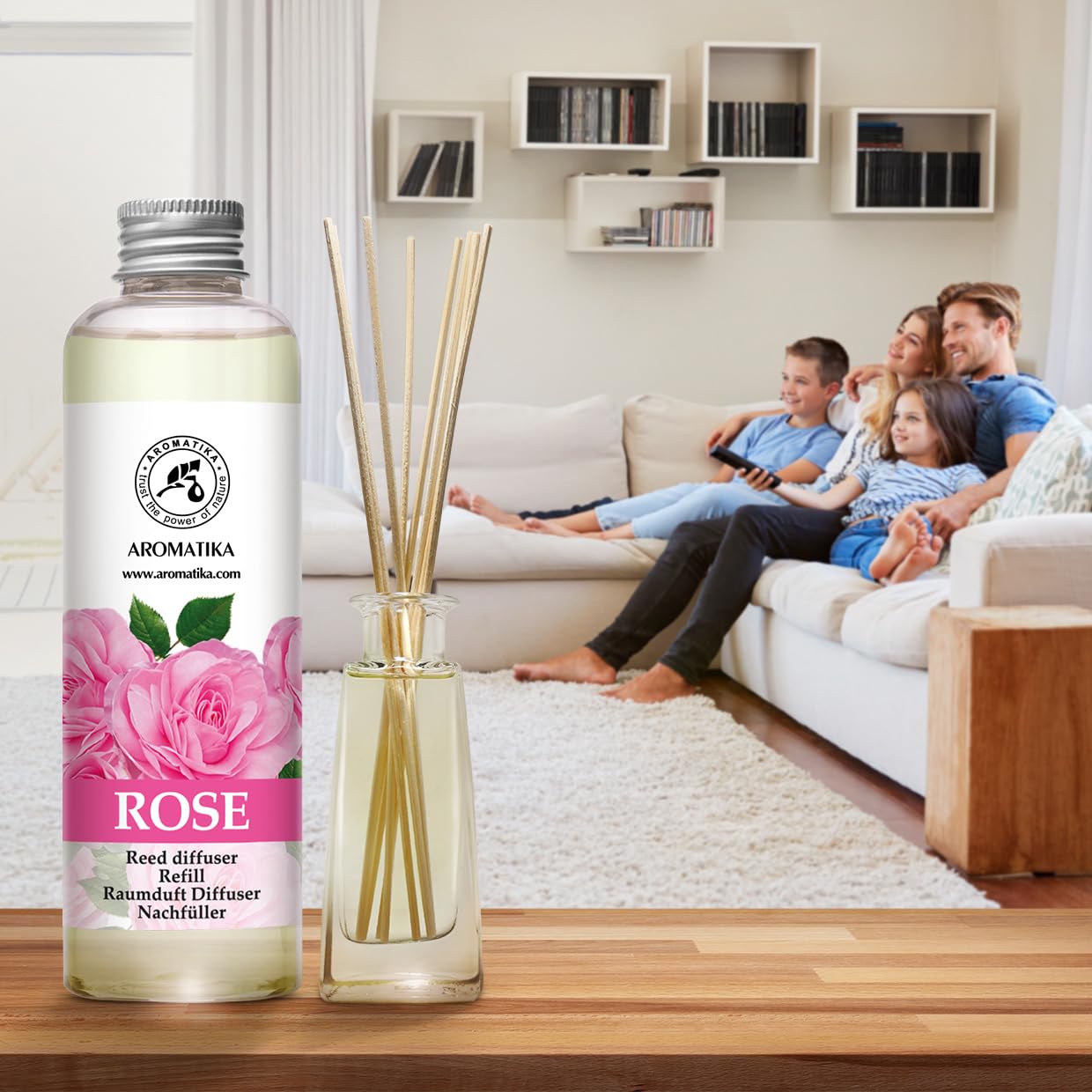 aromatika-raumduft-nachf-llflasche-rose-200ml image 4