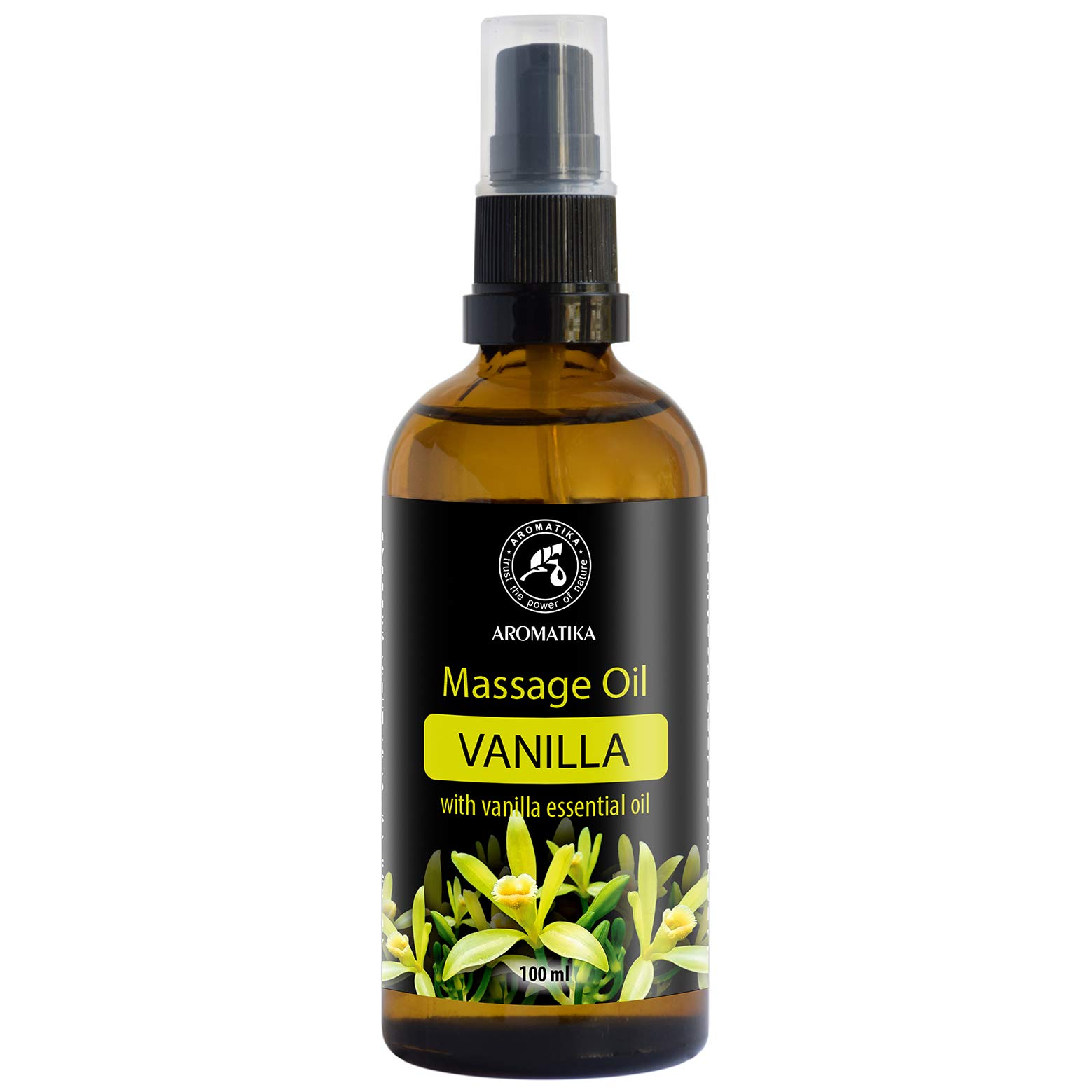 aromatika-massage-l-vanille-100-ml-mit-mandel-und-traubenkern-l-glasflasche image 1