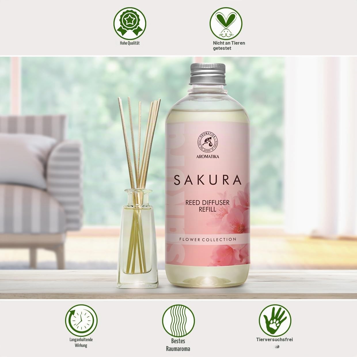 aromatika-raumduft-nachf-llflasche-sakura-500ml-refill-kirschbl-te image 7