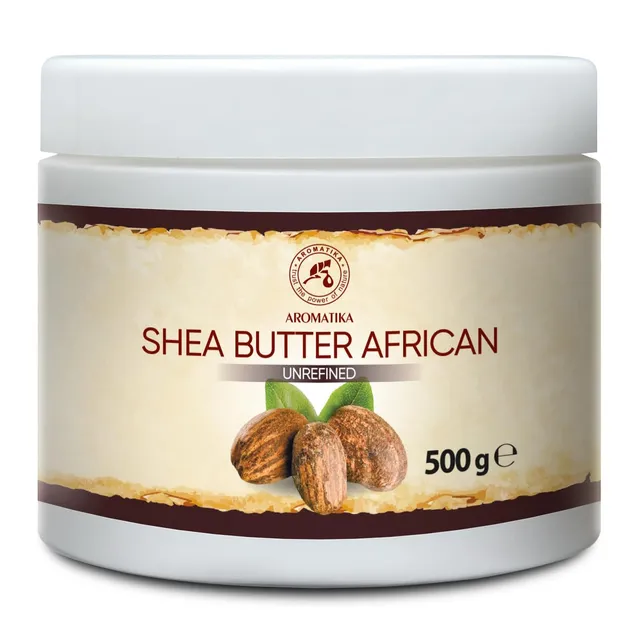 aromatika-shea-butter-500-g-kaltgepresst-unraffiniert image 1