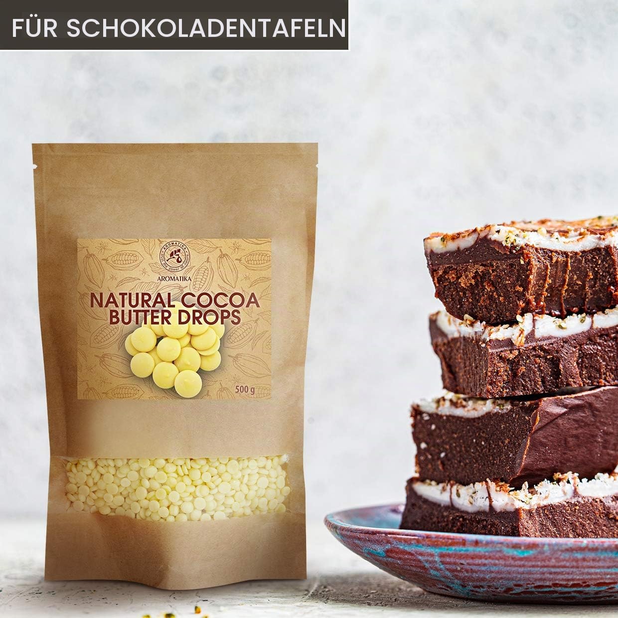 aromatika-kakaobutter-chips-500g-theobroma-cacao-lebensmittelqualit-t image 3