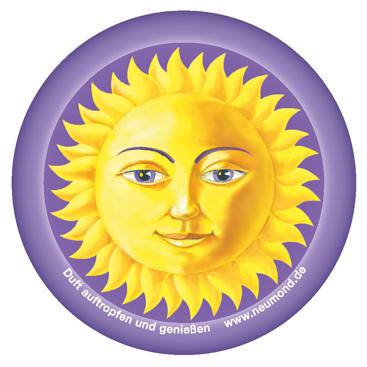 neumond-duft-vlies-sonne-mit-kordel-10er-pack image 1
