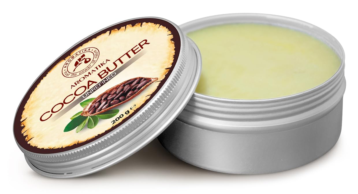 aromatika-kakaobutter-unraffiniert-200-g-nativ-rein image 3