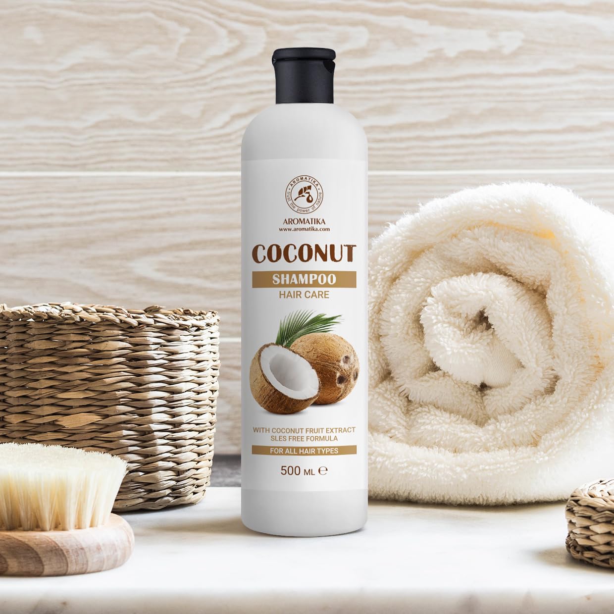 aromatika-kokosshampoo-500-ml-mit-kokosfruchtextrakt image 4