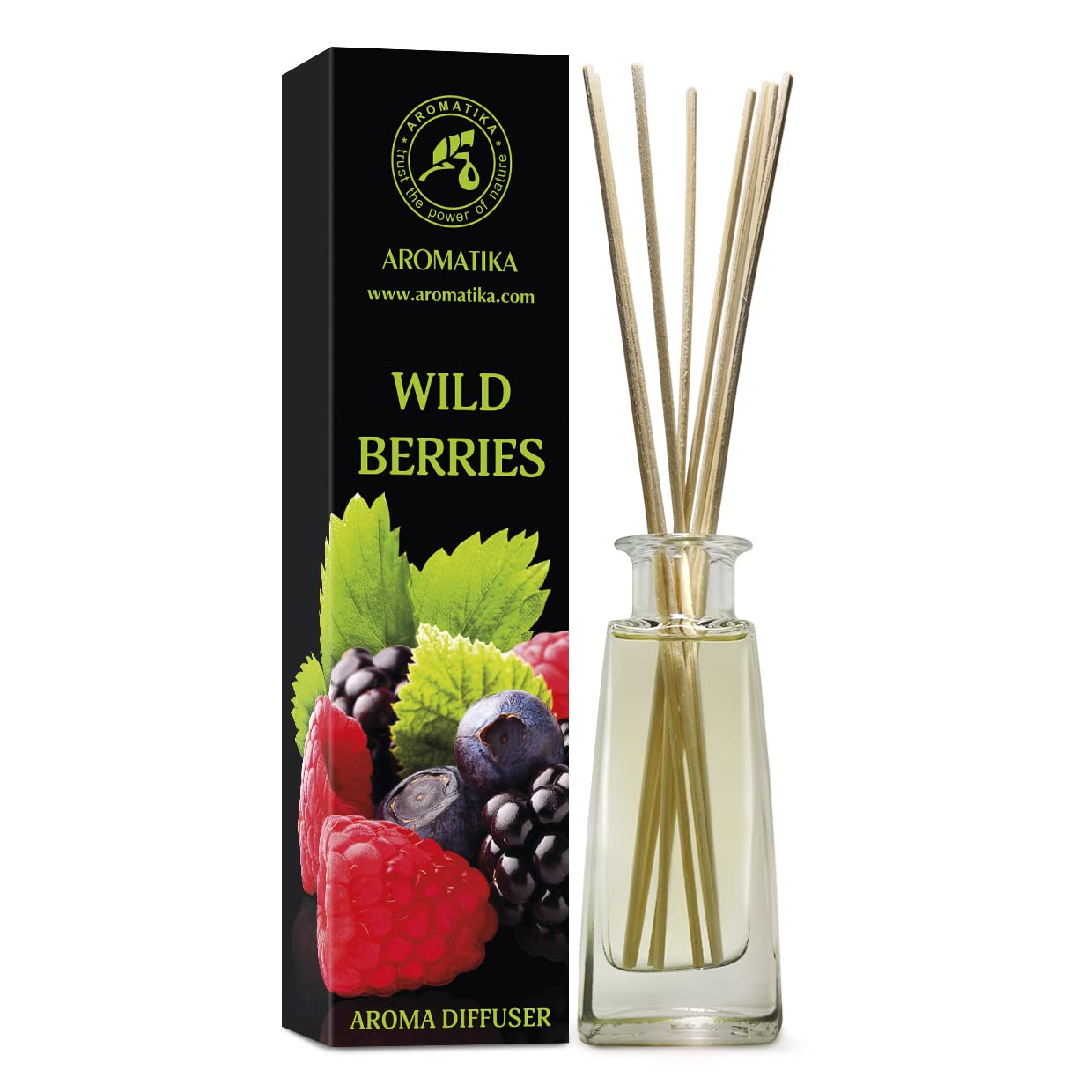 aromatika-waldbeeren-reed-diffuser-100ml-mit-8-st-bchen image 1