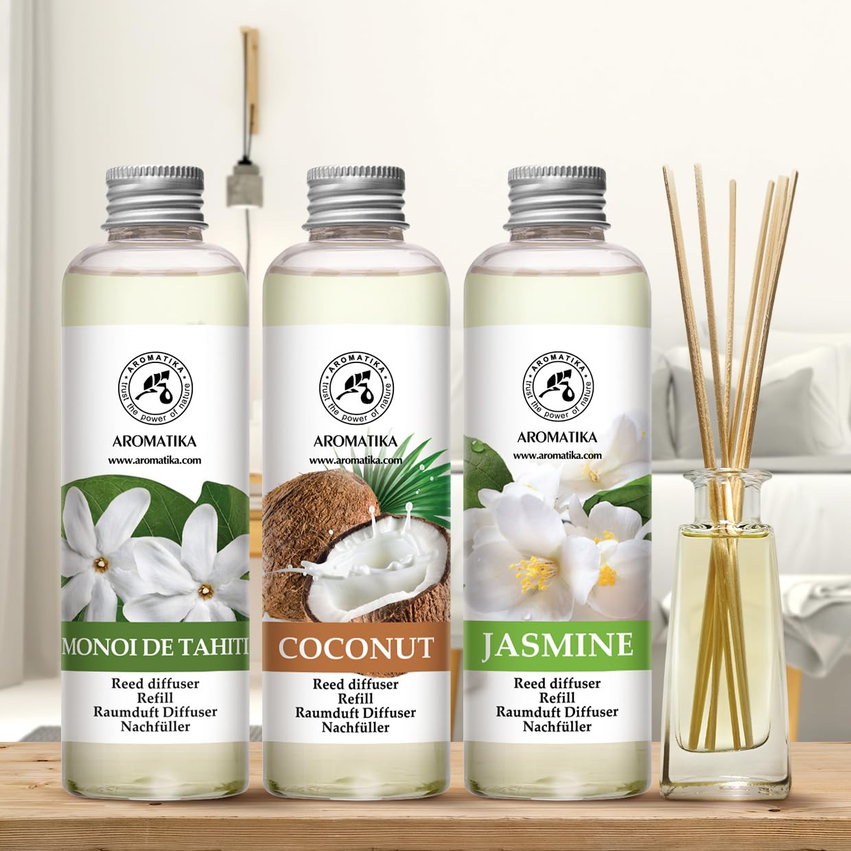 aromatika-diffuser-nachf-ller-set-jasmin-kokos-monoi-de-tahiti-3x200ml image 3