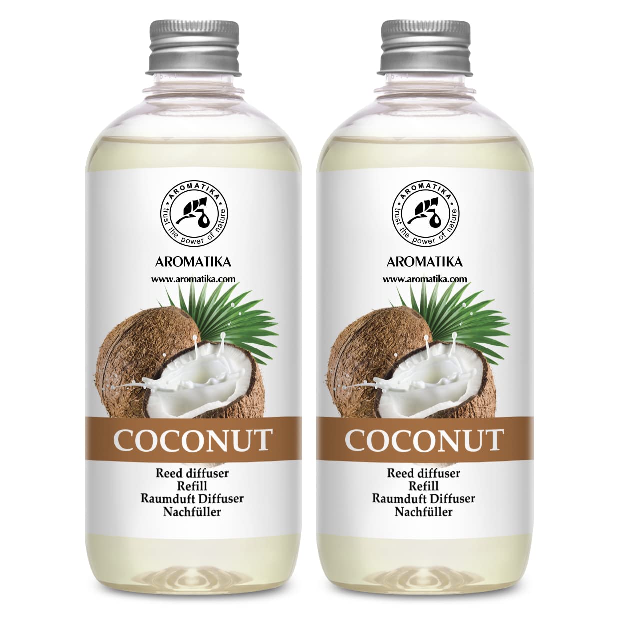 aromatika-raumduft-diffuser-nachf-ller-kokos-2x500ml-nachf-ll-set image 1