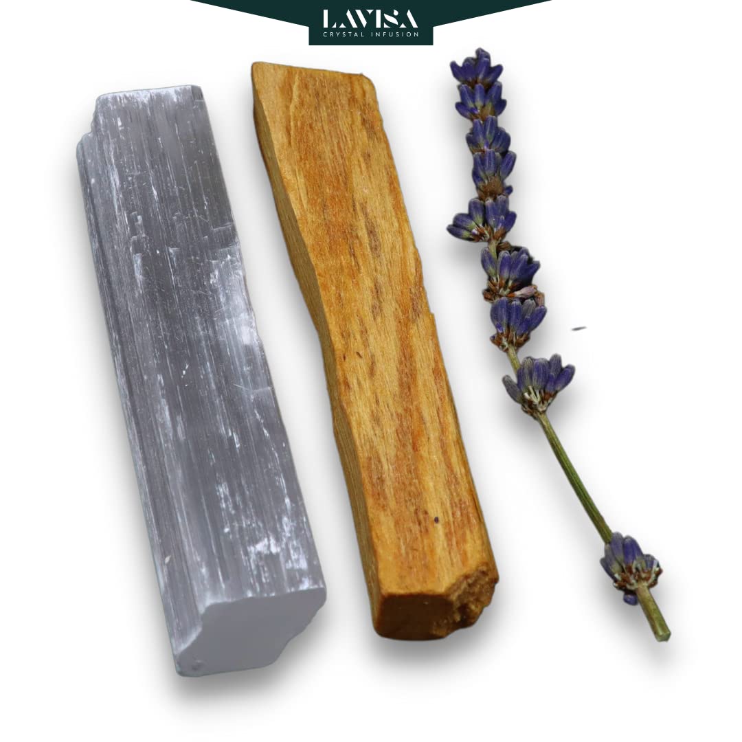 lavisa-palo-santo-smudge-kit-mit-selenit-stab-und-lavendel image 7