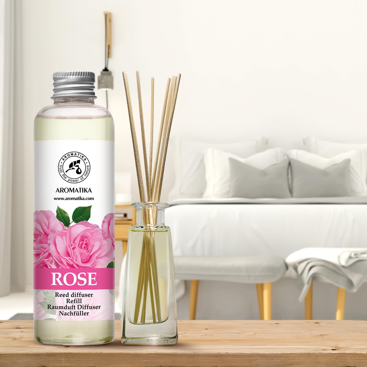 aromatika-raumduft-nachf-llflasche-rose-200ml image 3