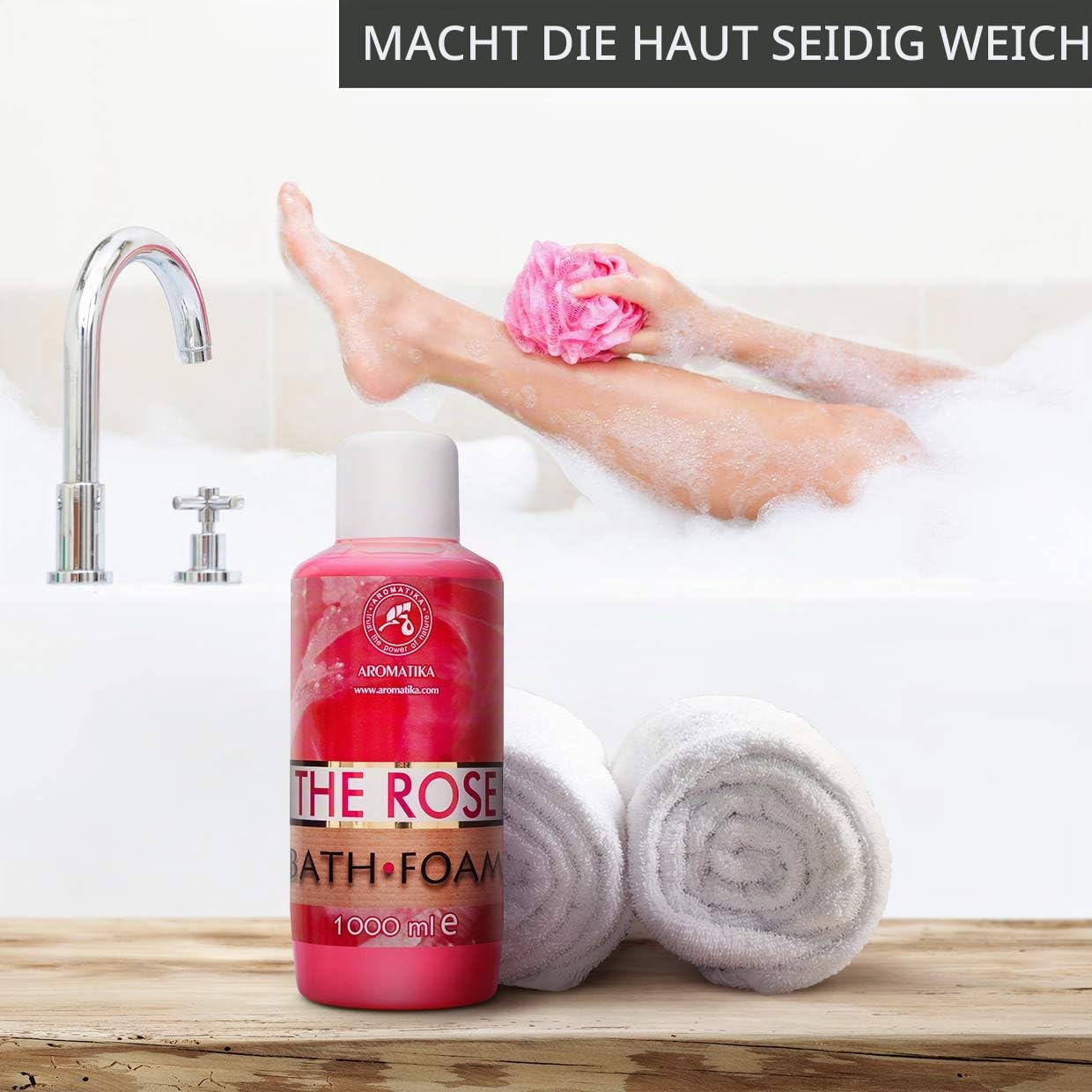 aromatika-badeschaum-rose-1000ml-mit-therischem-rosen-l image 6