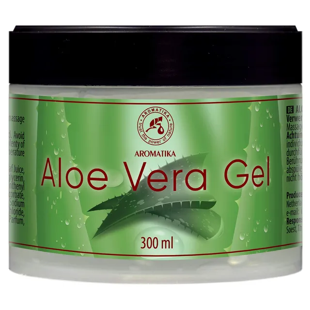 aromatika-aloe-vera-gel-300ml-feuchtigkeitsgel-f-r-gesicht-k-rper-und-haare image 1