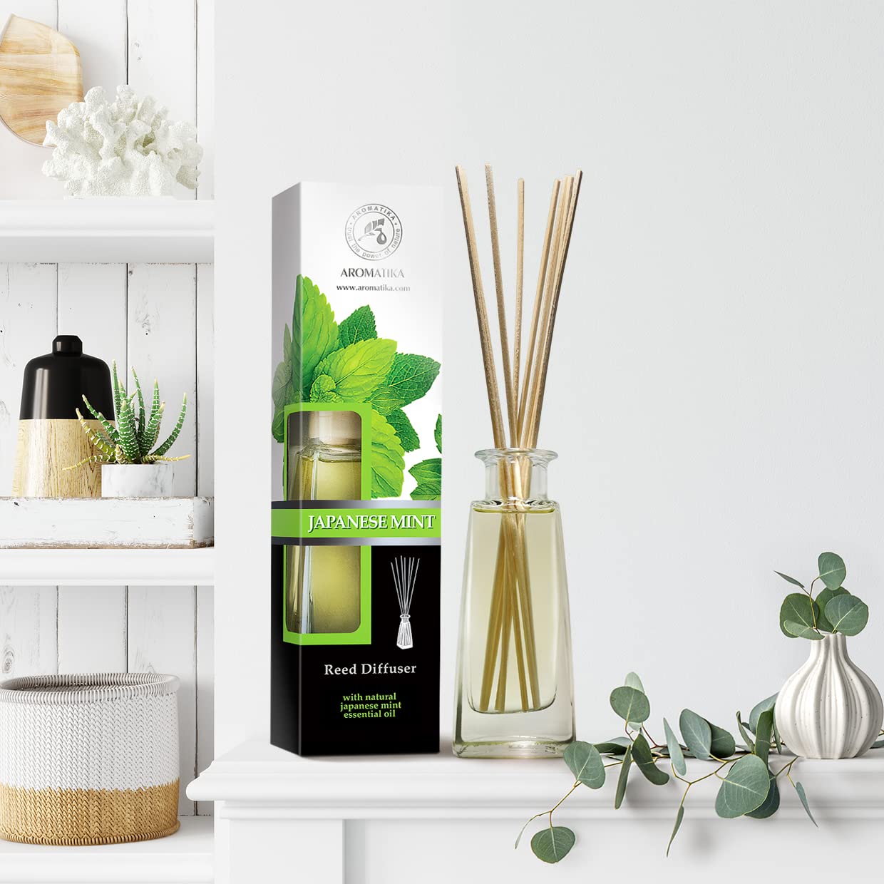 aromatika-raumduft-diffuser-japanische-minze-100ml-mit-bambusst-bchen image 5