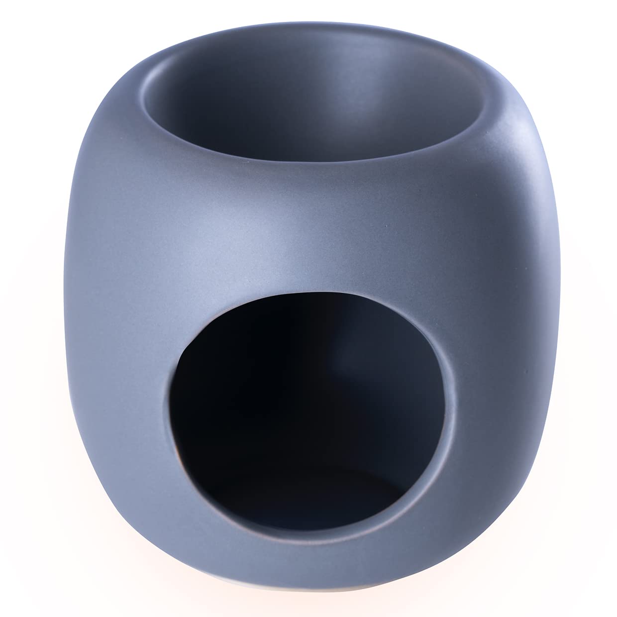 aromatika-duftlampe-100ml-15x15x10cm-keramik-aromabrenner-grau image 1