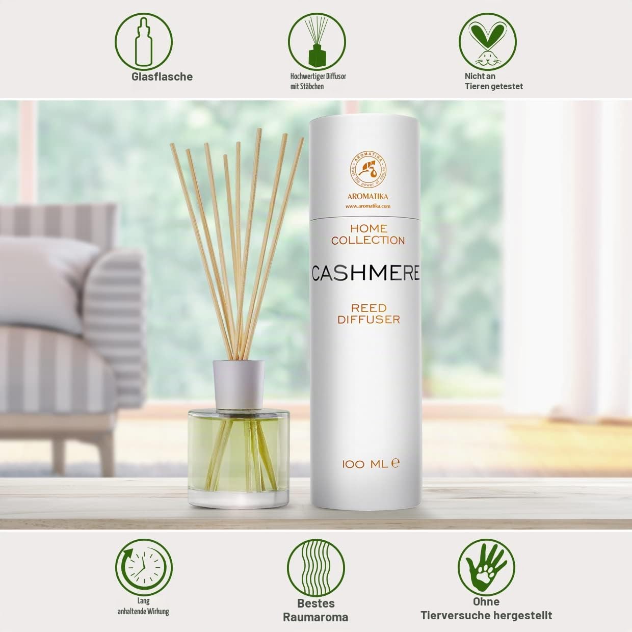 aromatika-raumduft-diffuser-kaschmir-100ml-reed-diffusor-mit-10-st-bchen image 3