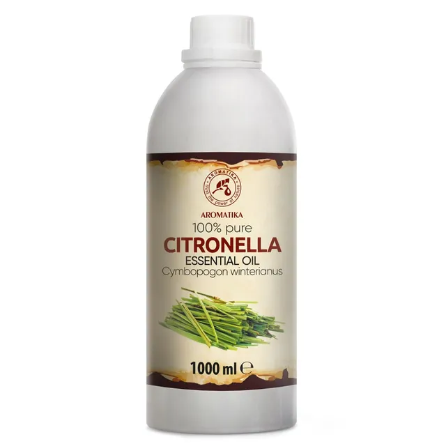 aromatika-therisches-citronella-l-1000-ml-cymbopogon-winterianus image 1