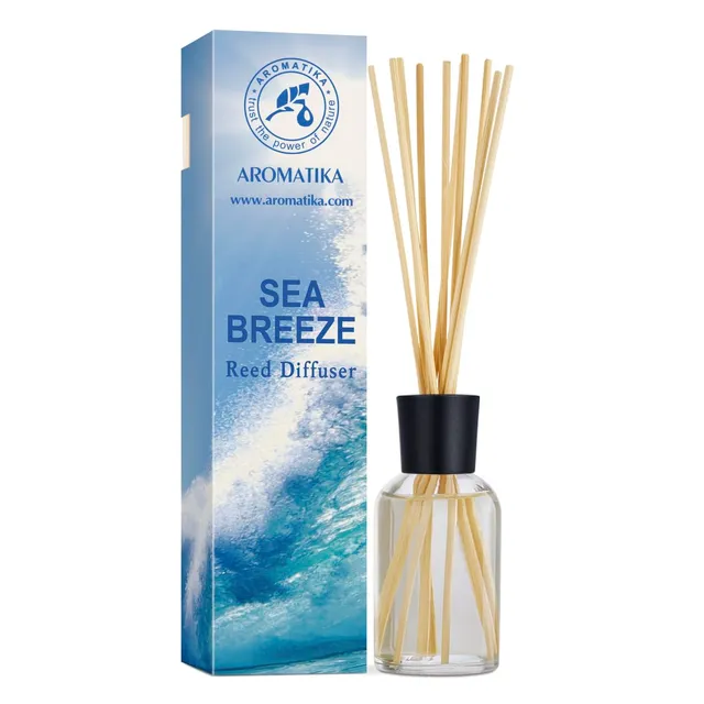aromatika-raumduft-diffuser-meeresbrise-100ml-mit-st-bchen image 1