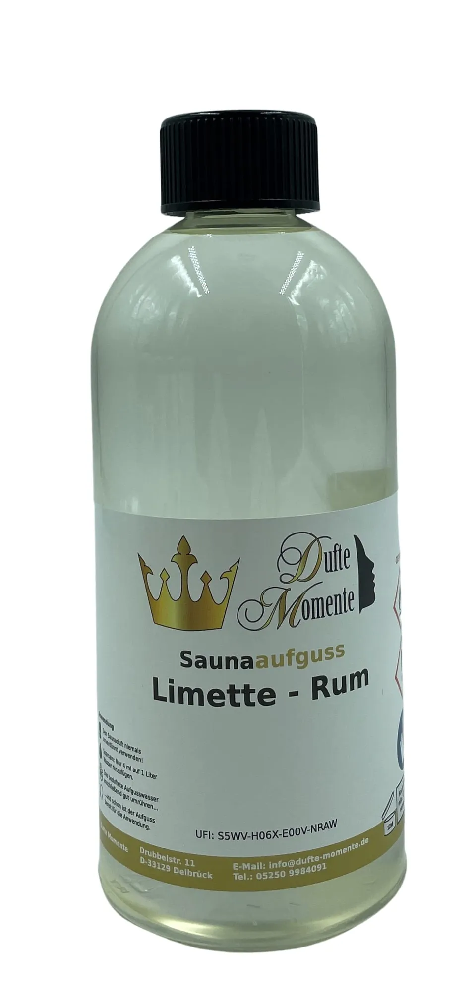 dufte-momente-saunaaufguss-konzentrat-limette-rum-500ml-pet-flasche image 1