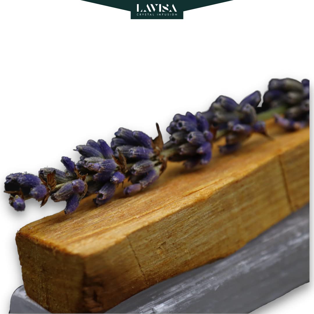 lavisa-palo-santo-smudge-kit-mit-selenit-stab-und-lavendel image 5