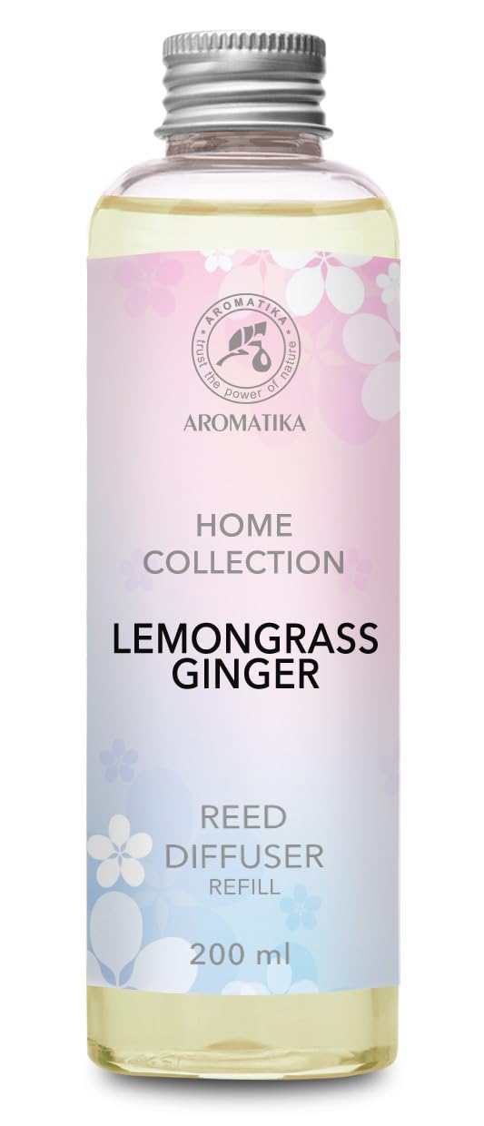 aromatika-diffuser-nachf-llung-lemongrass-ginger-200ml-ingwer-l image 1