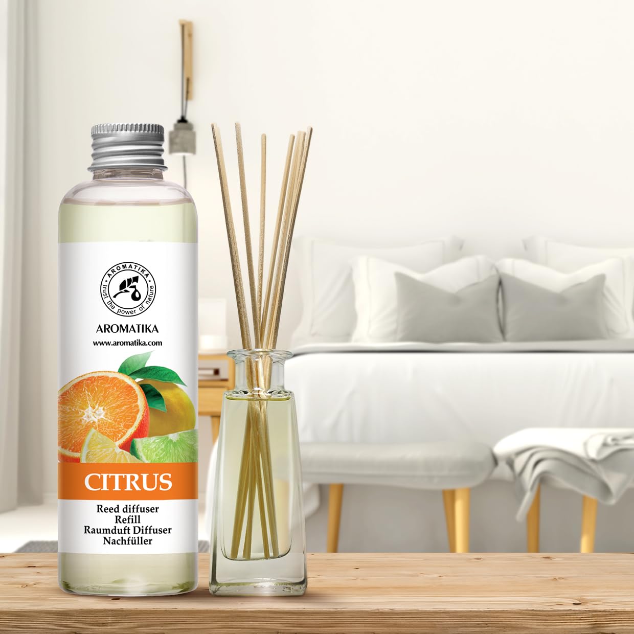 aromatika-raumduft-diffuser-nachf-ller-zitrus-200-ml-reed-diffuser-refill image 3
