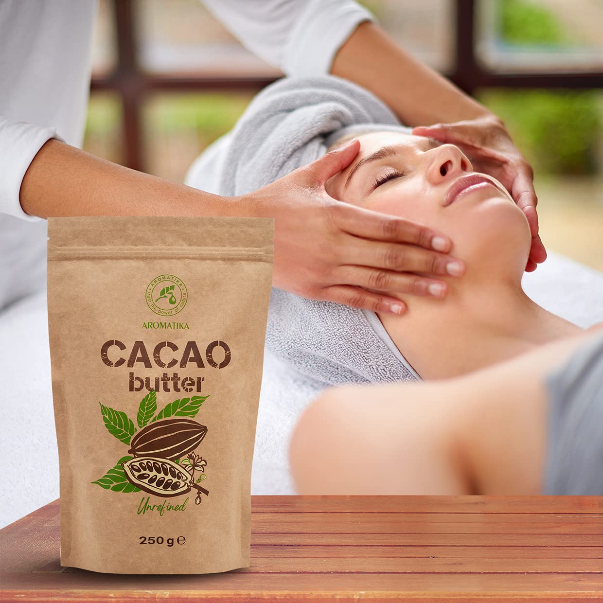 aromatika-cacao-butter-250-g-unraffinierte-kakaobutter-theobroma-cacao image 6