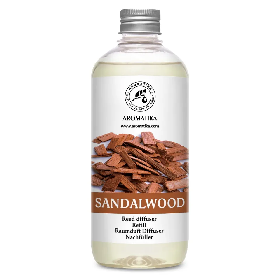 aromatika-raumduft-nachf-ller-sandelholz-500-ml-reed-diffuser-refill image 1