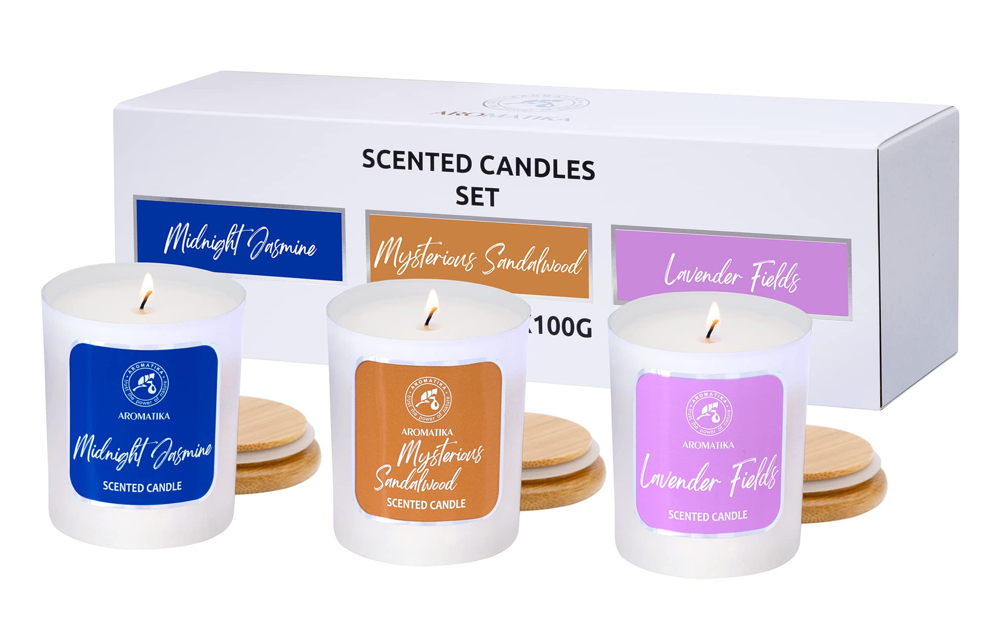 aromatika-duftkerzenset-jasmin-sandelholz-lavendel-3x100g-sojakerzen-mit-therisc image 2