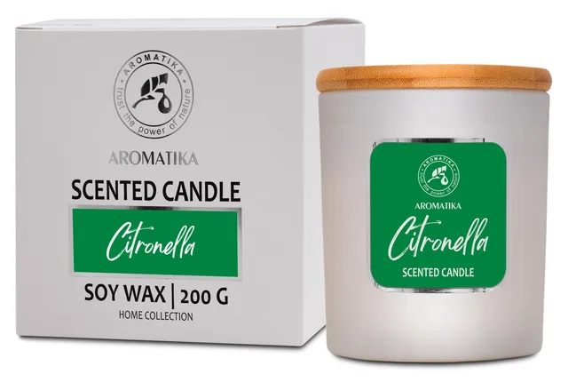 aromatika-duftkerze-citronella-200-g-sojawachs-im-glas image 1