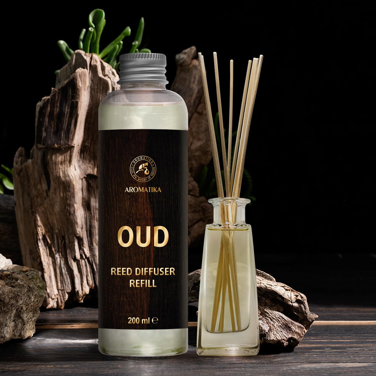 aromatika-raumduft-nachf-llflasche-oud-200-ml-f-r-diffusor image 5