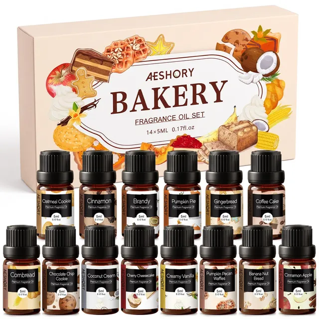 aeshory-b-ckerei-therische-le-set-14-x-5-ml-duft-le image 1