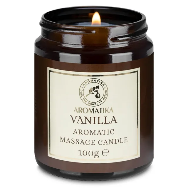 aromatika-massagekerze-vanille-100g-sojawachs-mit-kokos-und-mandel-l image 1