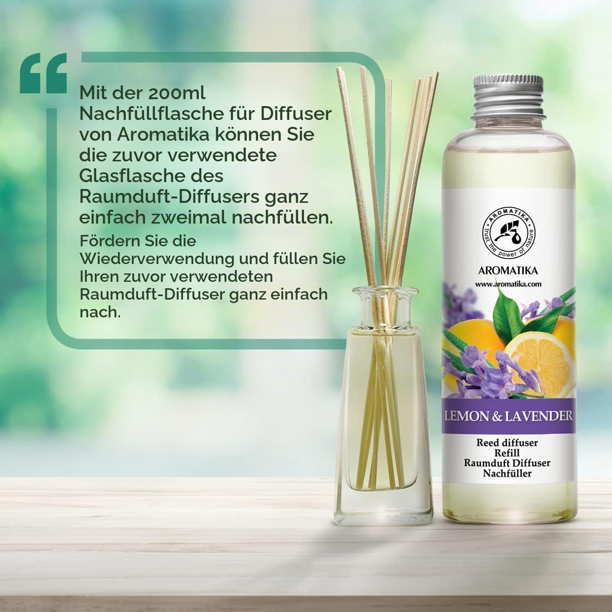 aromatika-raumduft-nachf-ller-zitrone-lavendel-200-ml image 6
