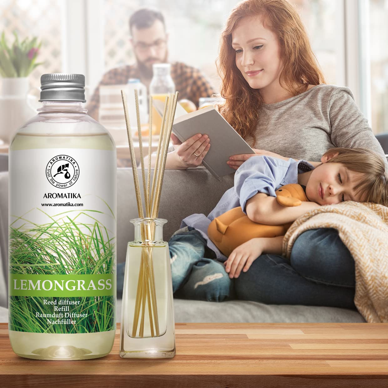 aromatika-diffuser-nachf-ller-lemongrass-kokos-1l image 7