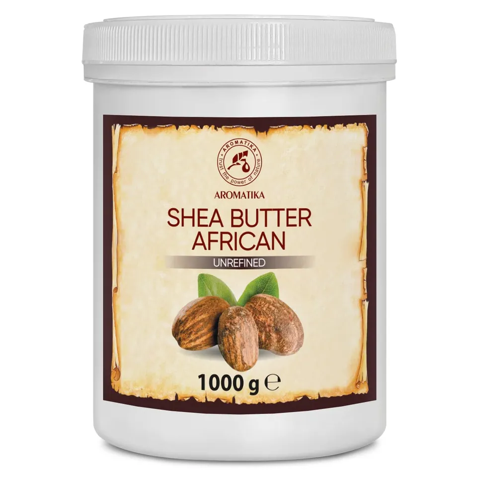 aromatika-shea-butter-1000-g-kaltgepresst-unraffiniert image 1