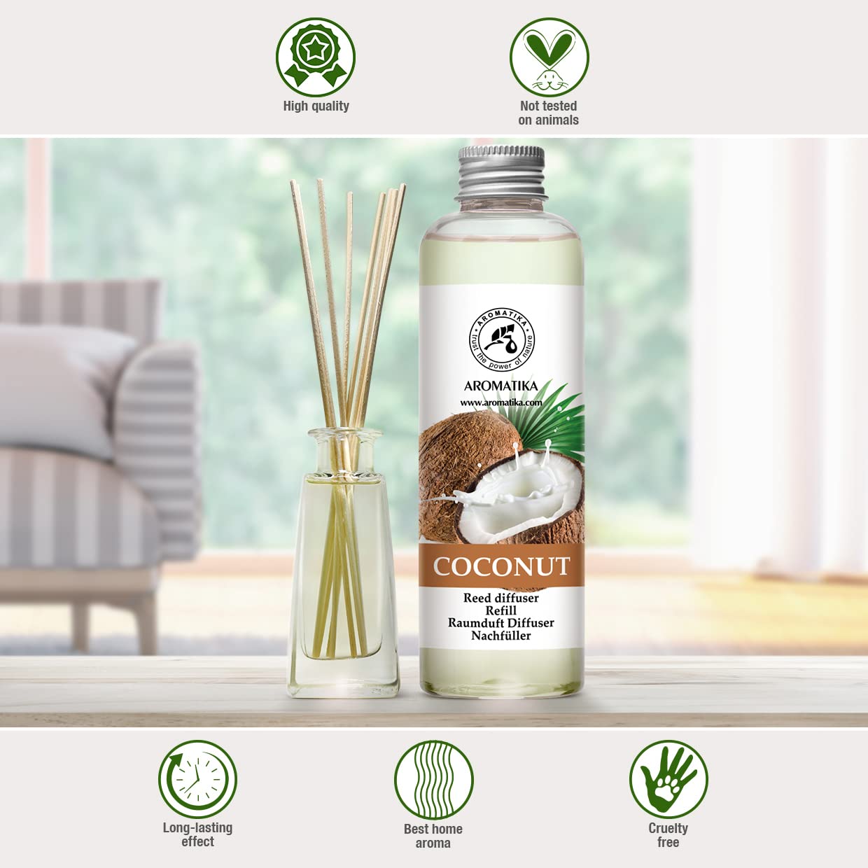 aromatika-raumduft-nachf-llflasche-kokos-200-ml image 5